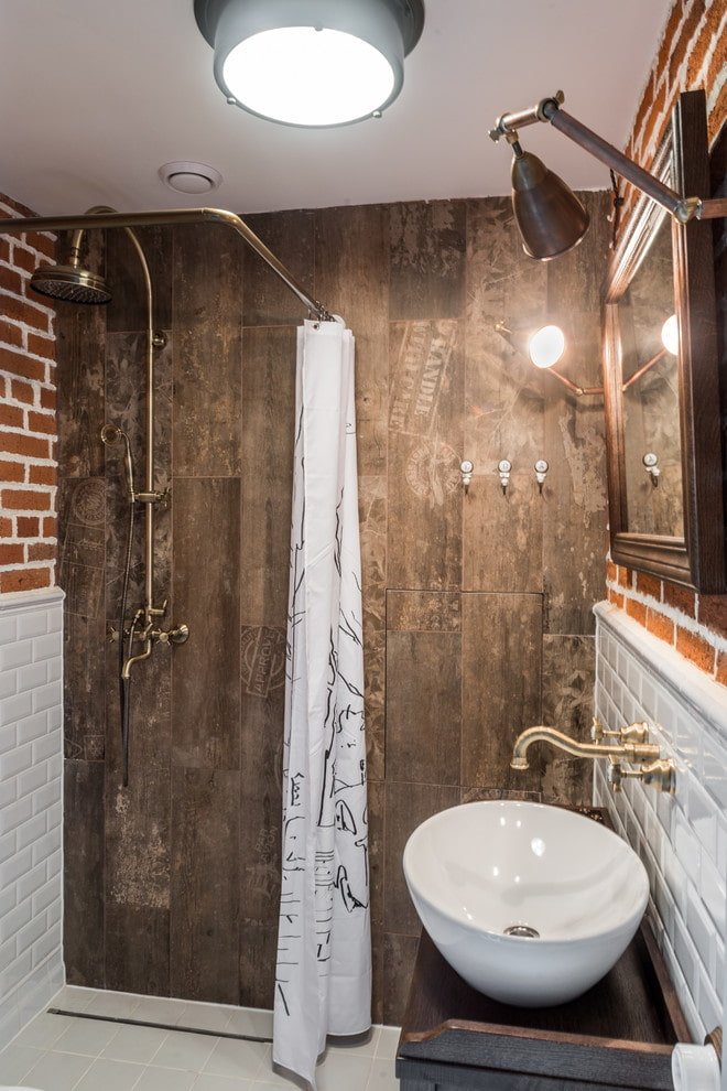 Badezimmer im Loft-Stil