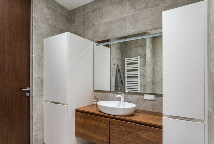 Badezimmermöbel im minimalistischen Stil