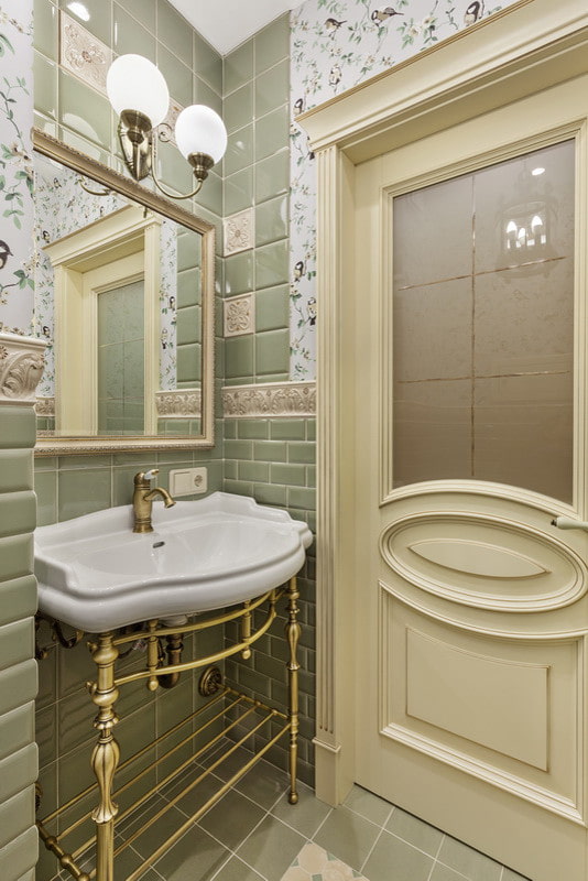 Badezimmer im Provence-Stil