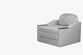 Schlafsessel mit Ausrollmechanismus