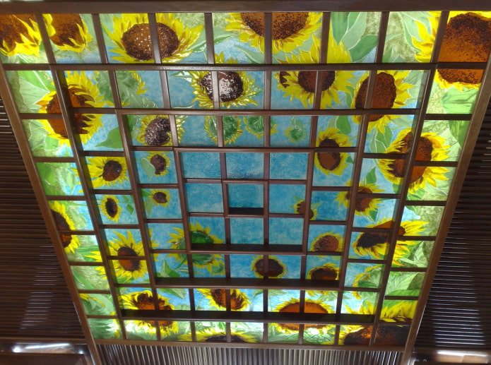 stained glass construction fusing
