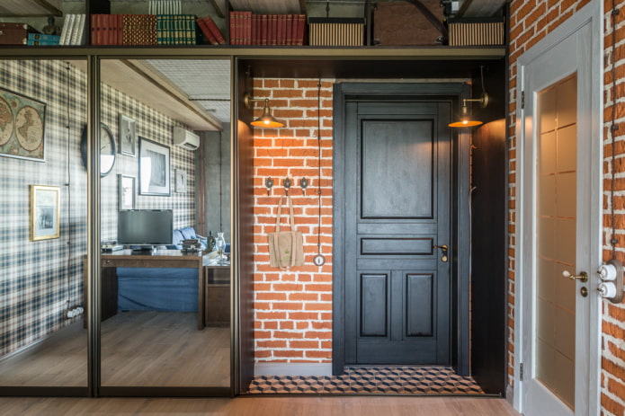 Eingangstürmodell im Loft-Stil