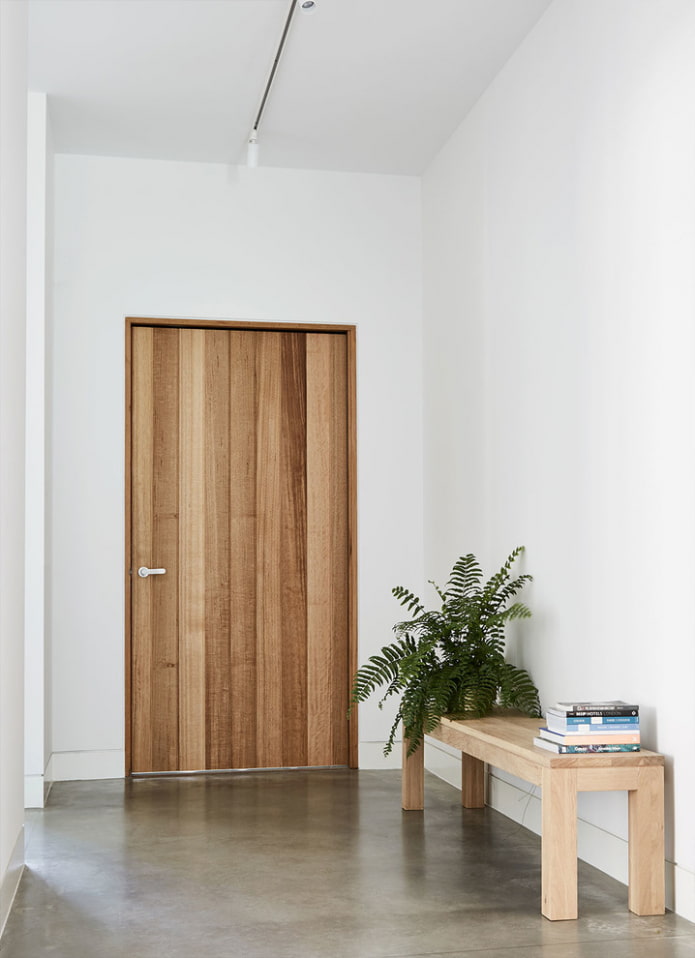 Eingangstürmodell im minimalistischen Stil