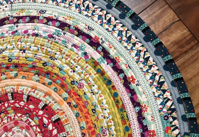 Selbstgemachter Teppich