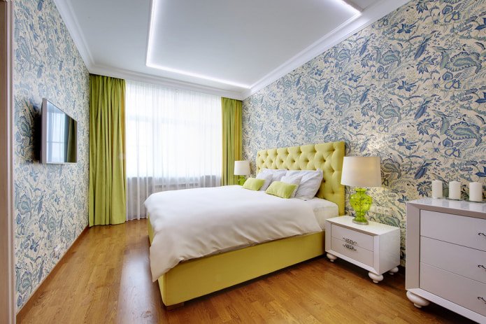 Verdunkelung im Schlafzimmer 