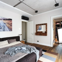 Spiegel im Schlafzimmer - eine Auswahl von Fotos im Innenraum und Empfehlungen für die richtige Platzierung-1