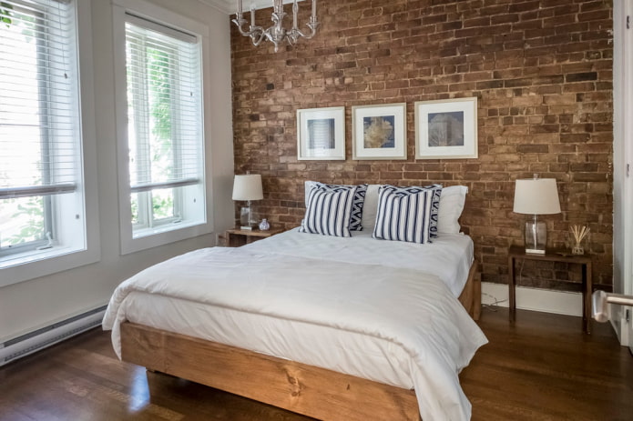horizontale Lamellen im Loft-Stil