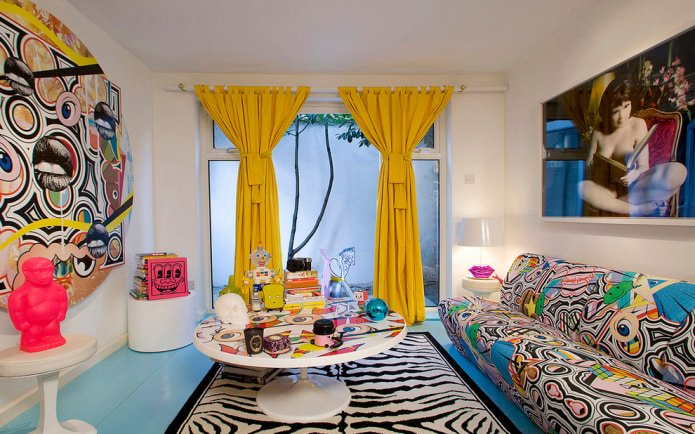 Wohnzimmer im Fusion-Stil
