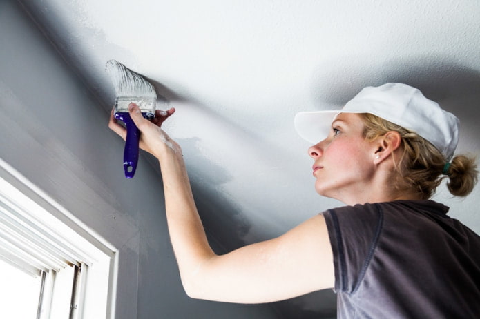 Vorbereitung der Decke