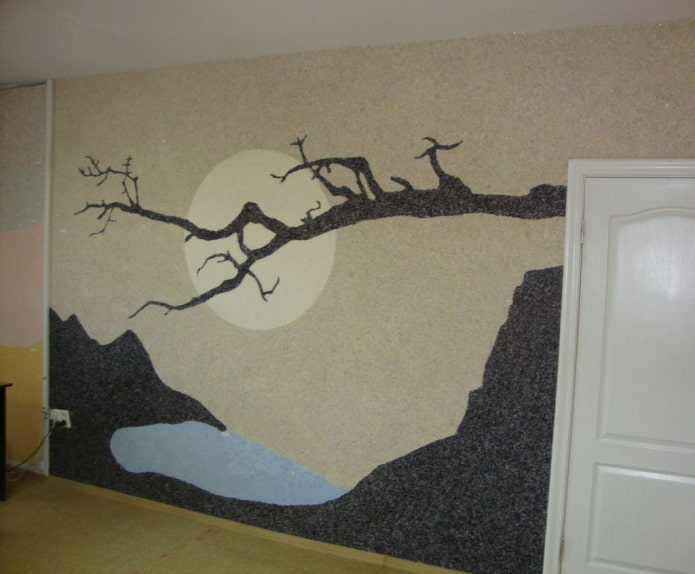 Bild Landschaft mit Felsen und Meer