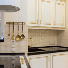 Wie verwendet man Goldfarbe im Kücheninterieur?-3