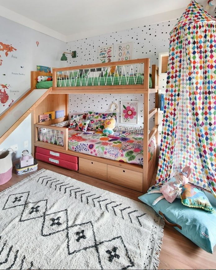 Kinderzimmer für Kinder unterschiedlichen Alters