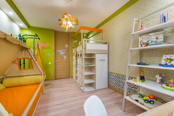 Kinderzimmer für zwei