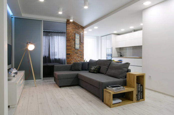 Separate Beleuchtung in der Wohnung