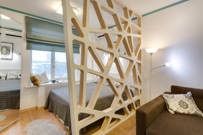 geometrische Trennwand