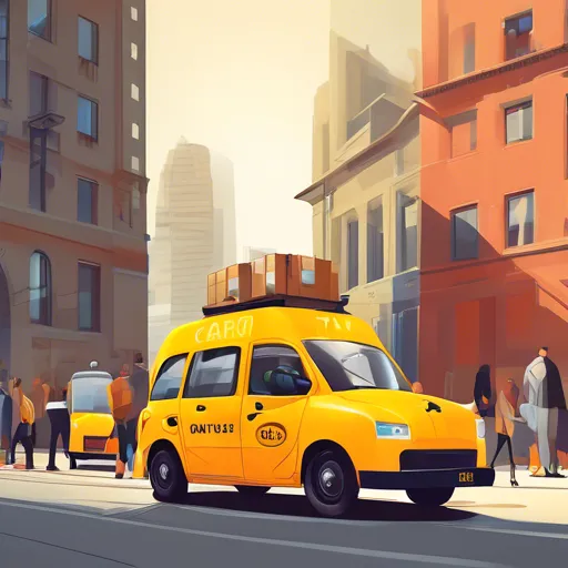 „Lastentaxi: Ihr zuverlässiger Helfer beim Kunsttransport“