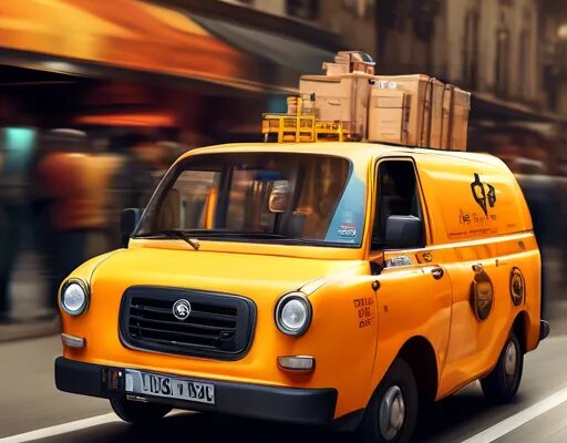 Wie ein Lastentaxi beim Transport von Kunstwerken hilft