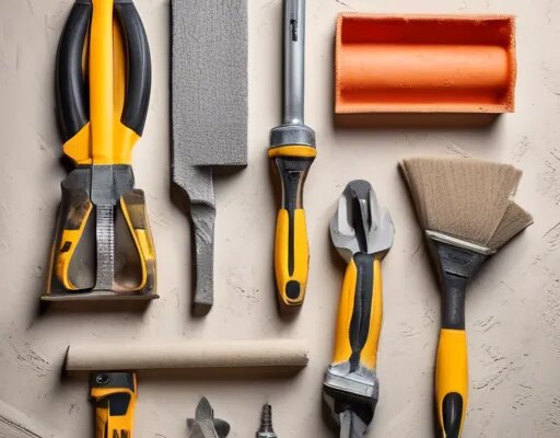 Ausrüstung zum Wandspachteln: Was für erfolgreiches Arbeiten benötigt wird