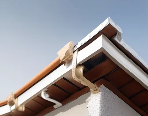 Schrittweise Installation von Untersichten an der Dachtraufe für Ihr Zuhause