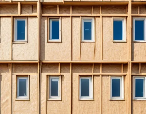 Arbeitsweisen zur äußeren Wärmedämmung von Holzhäusern